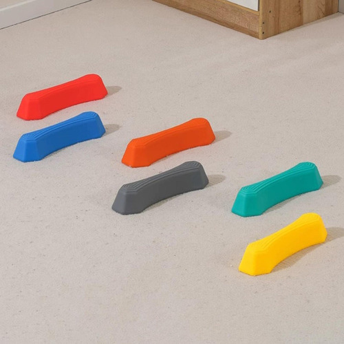 Yy Pedra De Piso Para Crianças Balance Beam, 6 Unidades