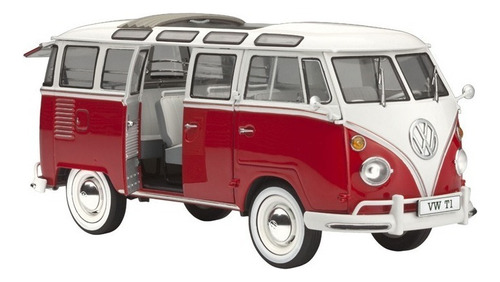 Kombi Volkswagen T1 Samba Bus Plastimodelismo