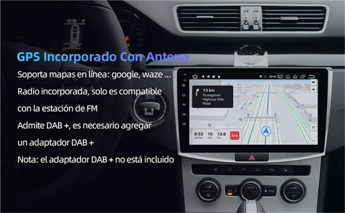 Isudar Estéreo 1+32gb Para Vw Magotan Passat B6 B7 Cc Gps Bt