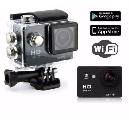 Câmera Filmadora Hd 1080p Sport Stand Up Prova Dagua Mini D