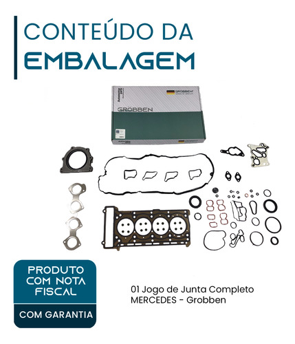 Jogo Junta Completo Mercedes E250 Coupe Cgi C250 1.8/2.0t