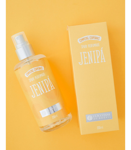 Body Spray Feminino Jenipá 200ml L'occitane Au Brésil
