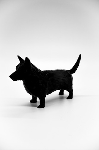 Perro Corgi | Figura Decoración | Impresión 3d