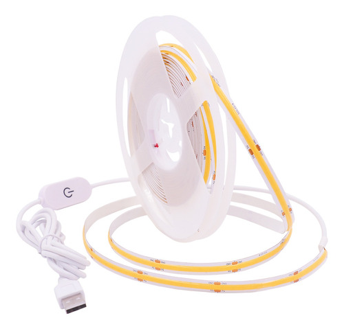 Dc 5v Usb Cob Llevó Las Luces Touch Dimmer Flexible Llevó La