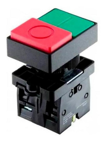 Imagem 1 de 2 de Botão De Comando Duplo Liga E Desliga 1na+1nf Pulso El8425