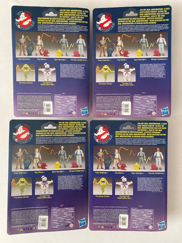 4 Figuras Cazafantasmas Kenner Retro Y Ecto-1 Ghostbusters (Usado)