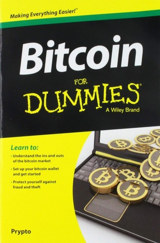 Bitcoin For Dummies, De Wiley Brand. Editorial Prypto En Inglés