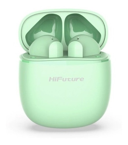 Imagen 2 de 4 de Auriculares in-ear inalámbricos HiFuture ColorBuds verde