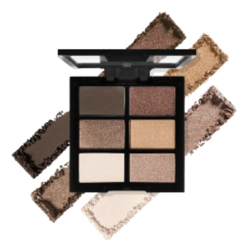 Sixteto Paleta De Sombras Adara Paris Sombra 02