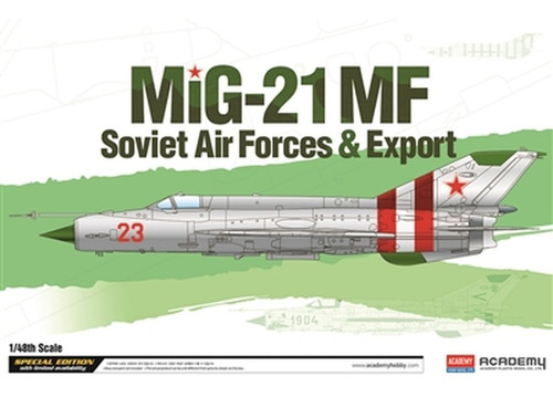 Mig-21 Mf Sovietair Force & Export  - 1/48 Academy 12311