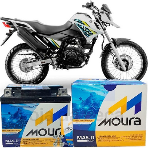 Bateria De Moto 150 Motocicleta Xtz 150 Crosser 150 Moura