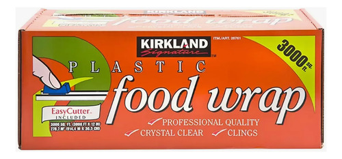 Kirkland Signature Plástico Adherente 1 Rollo