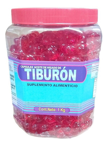 Aceite De Higado De Tiburon 1 K De Capsulas