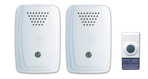Timbre Inalambrico Intemperie Exterior Doble Dos Internos