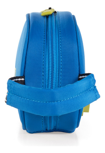 Neceser De Viaje Cloe Unisex Chico Textil Con Maneral Color Azul