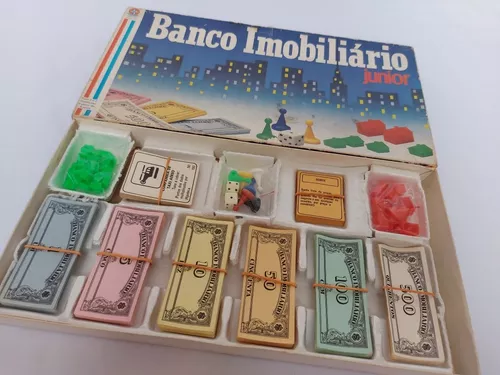 Jogo Banco Imobiliário Jr. - Déc de 80 (Estrela) - Shopping Máquina do Tempo