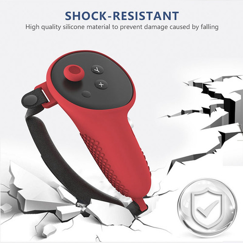 Capa Protetora De Silicone Para Fone De Ouvido Meta 3 Vr Fa