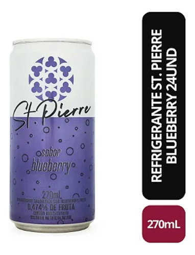 Agua Ton Blueberry St Pierre 270ml C/24