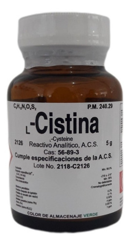 L- Cistina De 5 G Fagalab