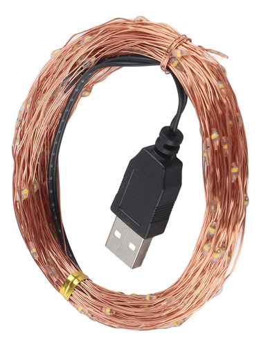 Cadena Navideña Fairy Lights Alimentada Por Usb