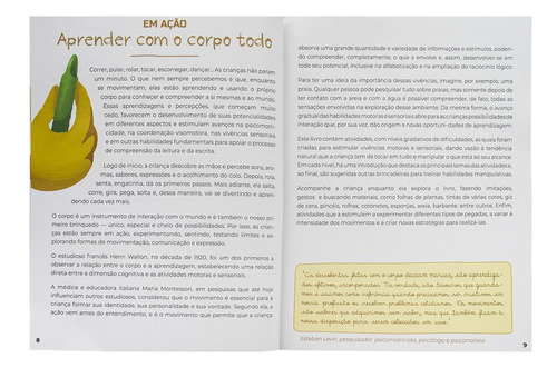 Hs Campos De Experiências: Sentir E Brincar - Eu Experimento, De Pina, Monica. Editorial Happy Books, Capa Mole Em Português
