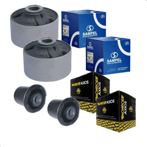 Kit 4 Buchas Bandeja Dianteira Hyundai Ix35 Sportage Sonata