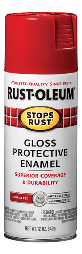 Rust-oleum - Pintura En Aerosol Antióxido Stops Rust, 12 O.