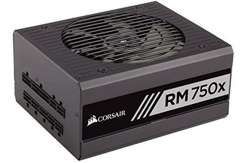 Serie Corsair Rmx, Rm750x, 750 Vatios, Certificación 80+ Gol