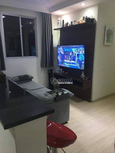 Imagem 1 de 10 de Apartamento À Venda, 64 M² Por R$ 330.000,00 - Residencial Spazio Poeme - Paulínia/sp - Ap0624