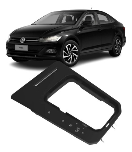 Base Plástica Da Manopla Cambio Vw Original Virtus 2018-2022