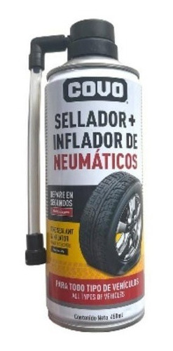 Sellador Inflador De Neumaticos  Antiespiche Covo