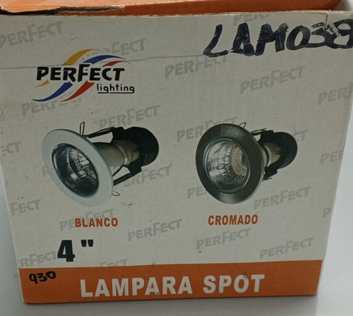 Luminaria Lampara Spot Empotrable 4  Con Socate 