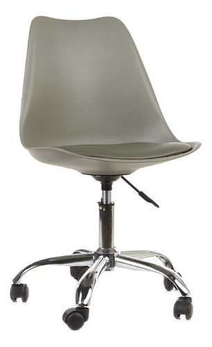 Silla Eames Para Oficina Con Ruedas Altura Ajustable 