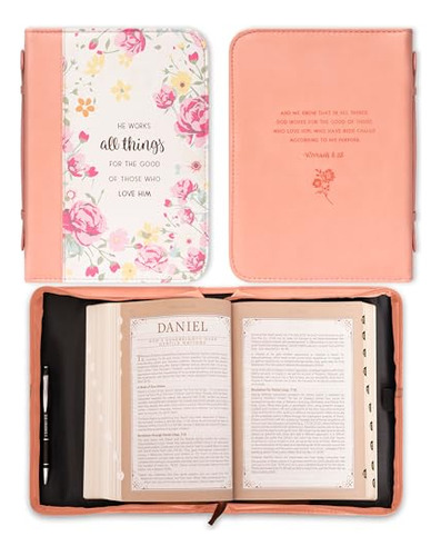 Funda De Biblia De Moda Mujeres  Él Obra Todas Cosas B...