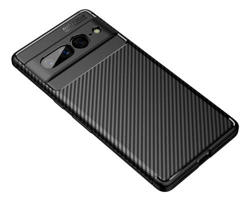 Capa De Telefone Tpu Preta Para Google Pixel 7 Pro