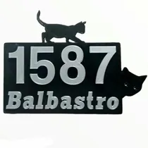 Comprar Cartel Domicilio Dirección Casa Calle Número Personalizable