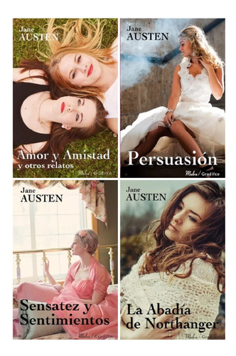 Lote X 4 Libros - Jane Austen