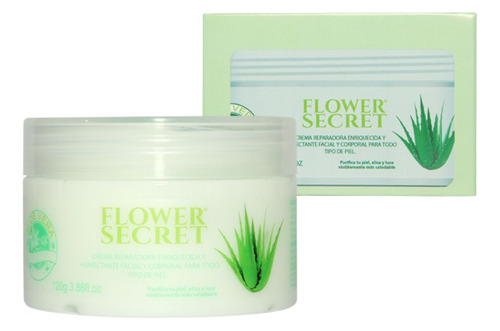 Crema Humectante Facial Corporal Aloe Vera  Facial 120g