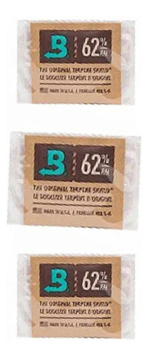 Boveda 62% - 8g Kit C/3un Umidificador Ervas E Fumos