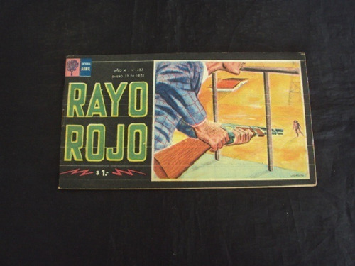 Rayo Rojo # 427  (27 De Enero De 1958)