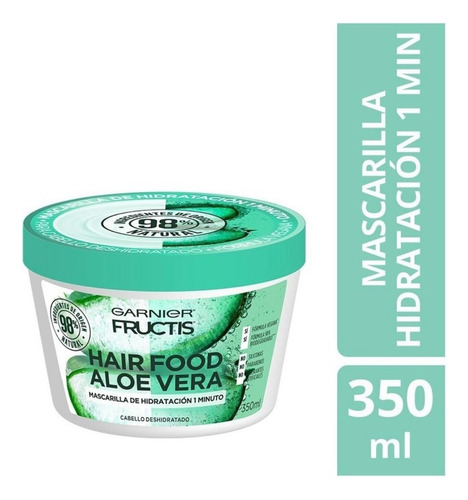 Crema Capilar Hidratante De Aloe Vera Garnier Fructis 350 Ml