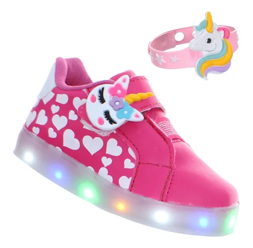 Tenis unicornio infantil mercado cheap livre