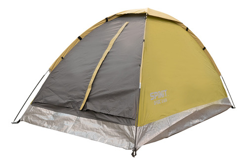 Carpa Spinit Basic Alu Camping 2 Personas Pu1000mm Poliester Color Verde