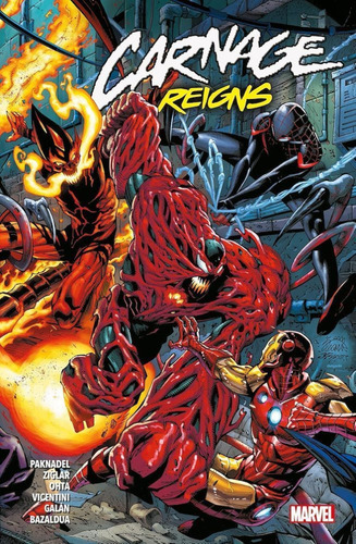 Carnage Reigns Panini (español)
