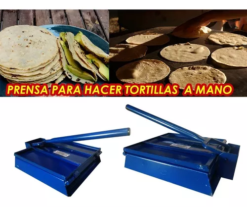 Tortilleras Prensa Manual Metal Pesada Para Tortillas 2 Pz