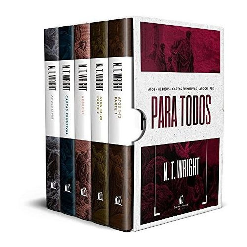 Libro Box Atos Cartas Gerais E Apocalipse Para Todos De N.t.