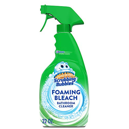 Limpiador De Baño Con Lejía Espumosa Scrubbing Bubbles, 32 O