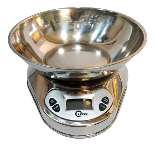 Balanza Clever Electrónica De Acero Inoxidable Gramera 5kg