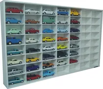 Comprar Estante Coleçao Carros Clássicos Nacionais 56 Nichos 1\u002F43 Ec