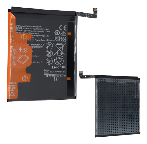 Bateria Compatible Con Huawei Y8s/ Y7 Pro 2019/ Hb396689ecw